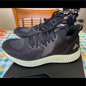 Adidas Alphaedge 4D Core Black Size 12